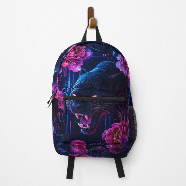 Item preview, Panther in Bloom designed and sold by ArgentoArt.