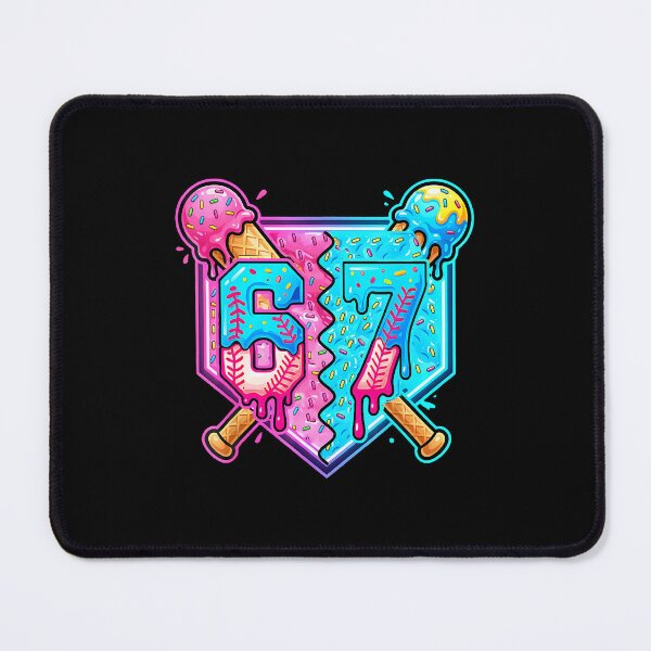 Item preview, Baseball Drip Number 67 Player Ice Cream Drip 67Th Birthday designed and sold by kowaldtlbung.