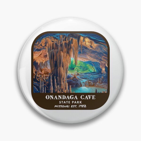 Item preview, Vintage Onondaga Cave State Park (Missouri State Park) designed and sold by RabbitK.