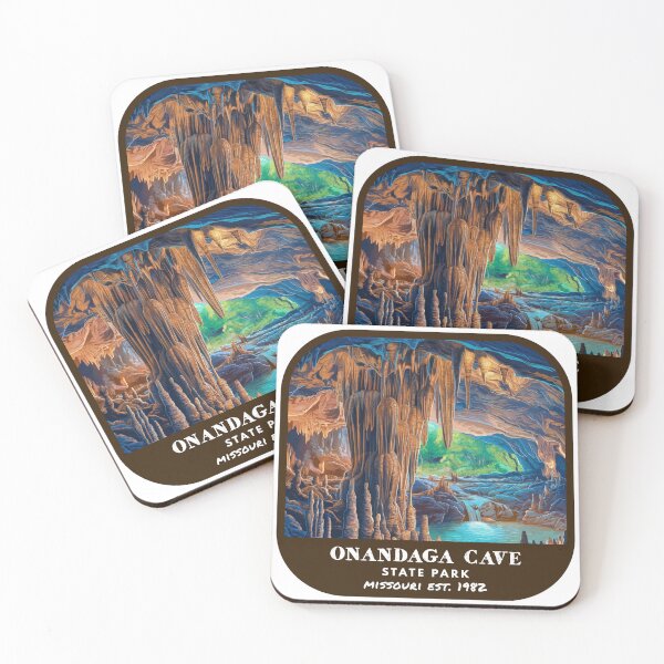 Item preview, Vintage Onondaga Cave State Park (Missouri State Park) designed and sold by RabbitK.