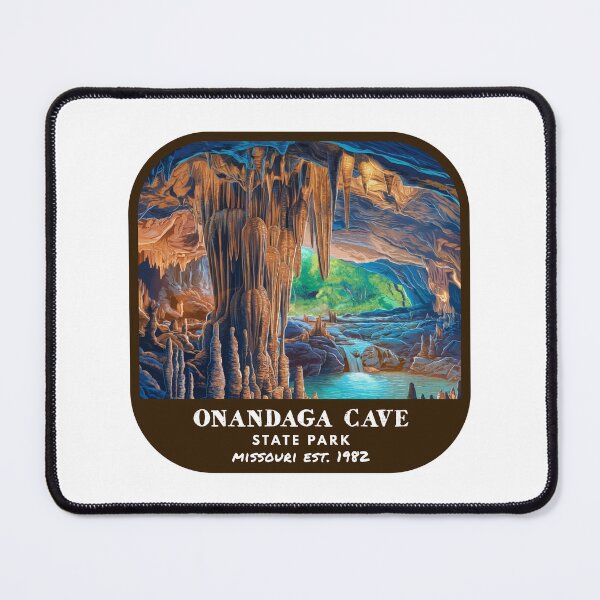 Item preview, Vintage Onondaga Cave State Park (Missouri State Park) designed and sold by RabbitK.