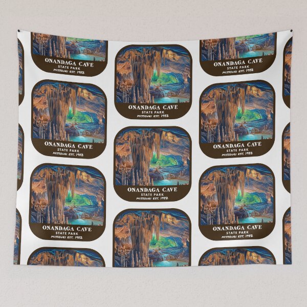Item preview, Vintage Onondaga Cave State Park (Missouri State Park) designed and sold by RabbitK.