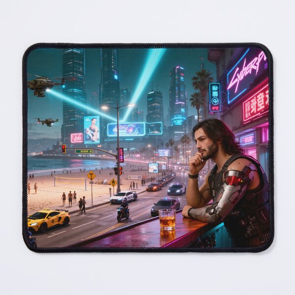 Item preview, Cyberpunk Beach designed and sold by aykiradesigns.