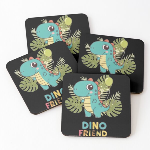 Item preview, Dino Friend Watercolor ​Pastel Paleo designed and sold by ZyVoAli.