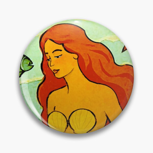 Item preview, Mermaid with Fish designed and sold by ViaARTfactory.