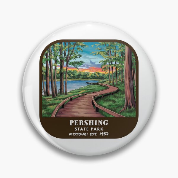 Artikelvorschau, Vintage Pershing State Park (Missouri State Park) entworfen und verkauft von RabbitK.