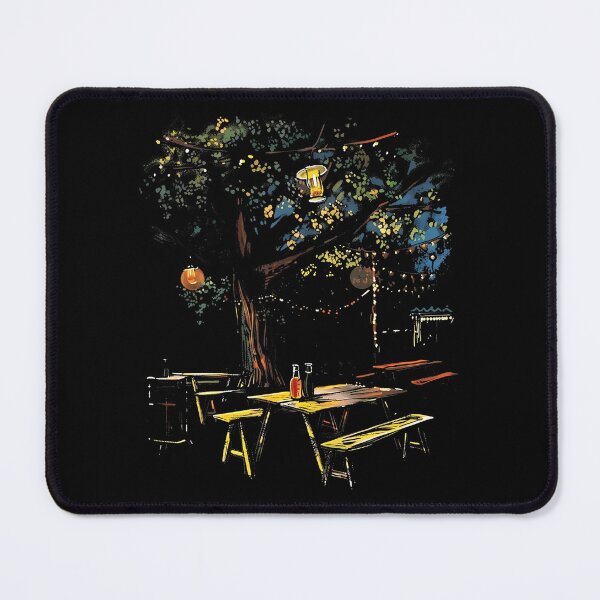 Item preview, Beer Garden Night Scene designed and sold by fanzymukump.