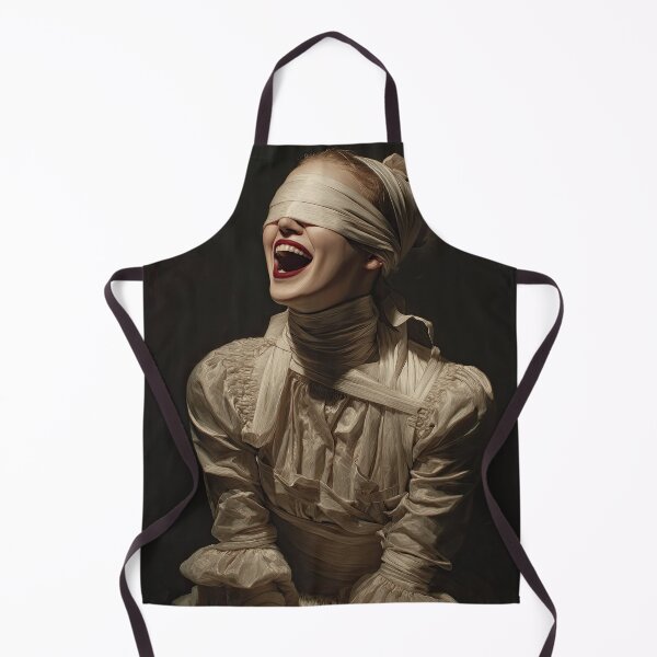 Item preview, Blindfolded Laughter Wrapped in Linen designed and sold by Shannon Hilson.