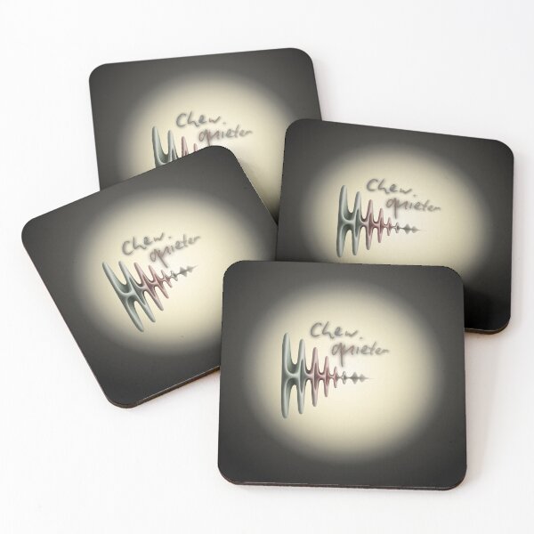 Item preview,  Chew Quieter – Graphic with Waves designed and sold by SawaOne.