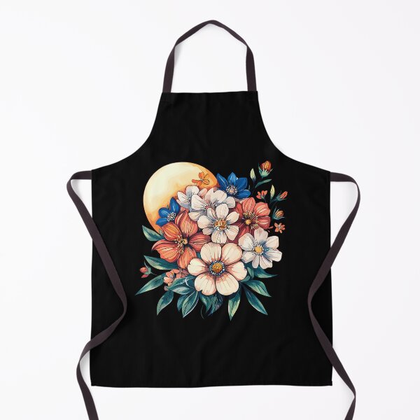 Item preview, Celestial Night Flowers Moonlit Garden designed and sold by fanzymukump.