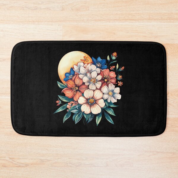 Item preview, Celestial Night Flowers Moonlit Garden designed and sold by fanzymukump.