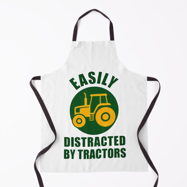 Item preview, Easily Distracted by Tractors Country Humor designed and sold by HumansStuck12.