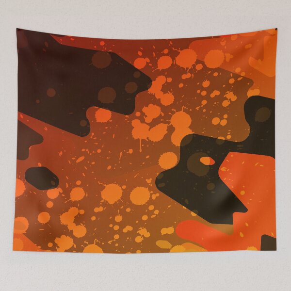 Item preview, Camouflage ink splashes Urban Art for home decoration. designed and sold by paulo silveira.