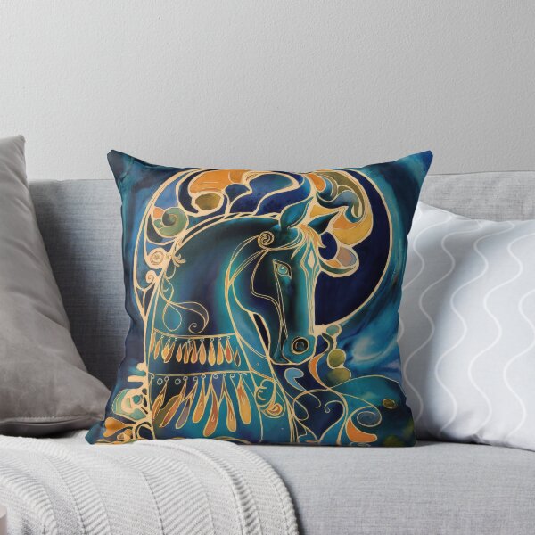 Item preview, Horse archetype and Art Nouveau style designed and sold by INNERHARMONY2.