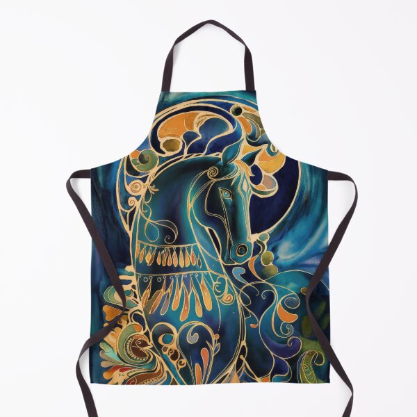 Item preview, Horse archetype and Art Nouveau style designed and sold by INNERHARMONY2.