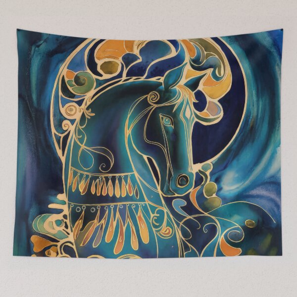 Item preview, Horse archetype and Art Nouveau style designed and sold by INNERHARMONY2.