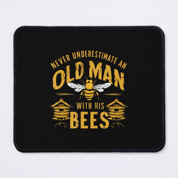 Item preview, Vintage Never Underestimate An Old Man Beekeeper Funny designed and sold by mischwpwarso.