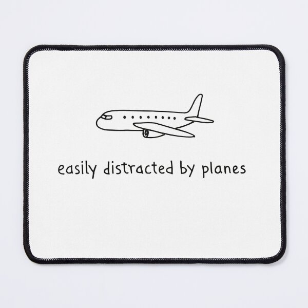 Item preview, Easily Distracted by Planes Aviation Lover designed and sold by HumansStuck12.