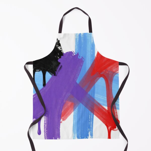 Item preview, 5 color brush style abstract colorful design designed and sold by SmashingDeals.