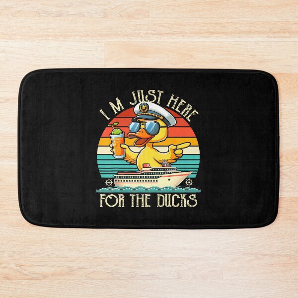 Item preview, I'M Just Here For The Ducks Funny Rubber Ducks Cruising designed and sold by AileighKyser.