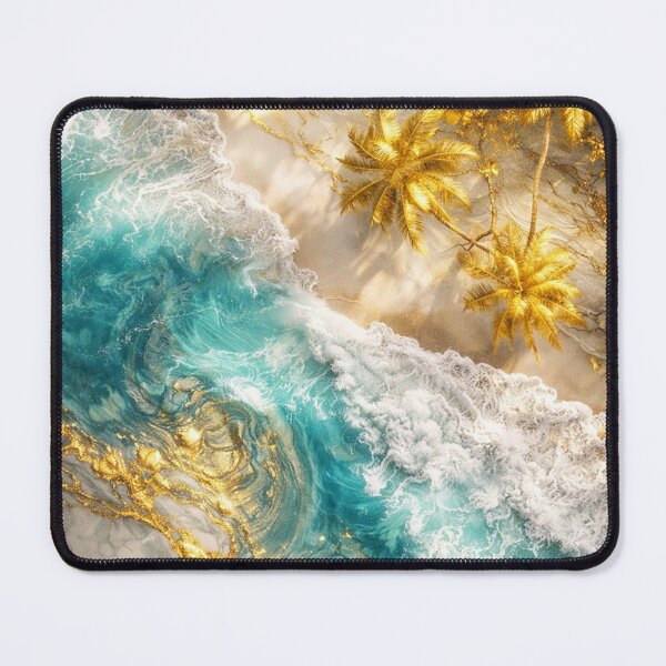 Item preview, Gilded Shoreline Serenity designed and sold by ArgentoArt.