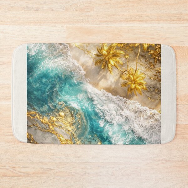 Item preview, Gilded Shoreline Serenity designed and sold by ArgentoArt.