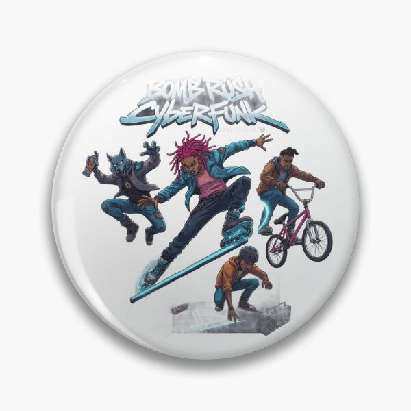 Item preview, Bomb Rush Cyberfunk Aesthetic Graffiti Street Art designed and sold by Pixel & Beyond.