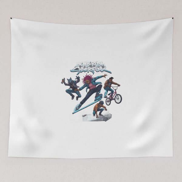 Item preview, Bomb Rush Cyberfunk Aesthetic Graffiti Street Art designed and sold by Pixel & Beyond.