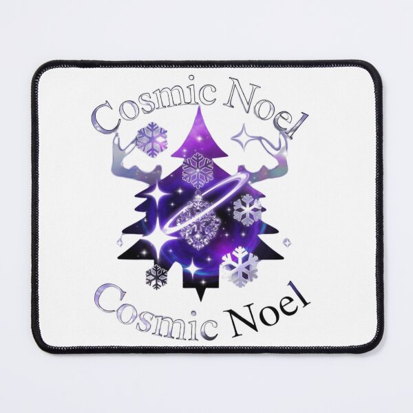 Item preview, Cosmic Noel Galactic Christmas Tree - Purple Nebula Space Holiday designed and sold by Skill_&_Stone.