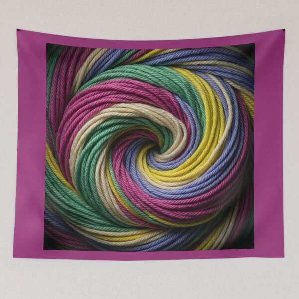 Item preview, Colorful Twisted Yarn designed and sold by Tridentulus.