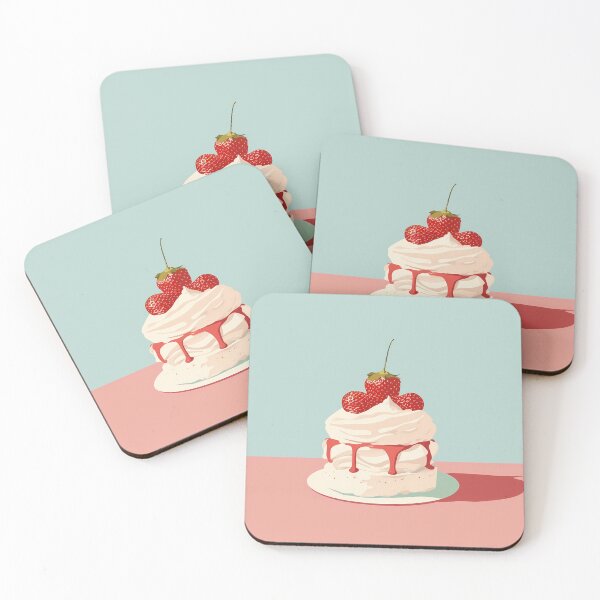 Item preview, Strawberry Pavlova Dessert designed and sold by BobaBunny76.