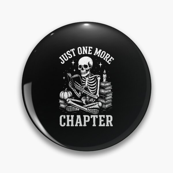 Item preview, Just One More Chapter Skeleton Reader Reading Book Lover designed and sold by LunaDangelo.