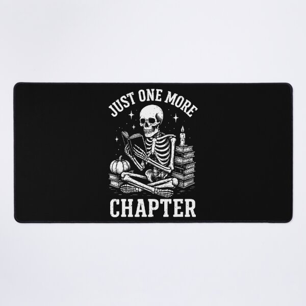 Item preview, Just One More Chapter Skeleton Reader Reading Book Lover designed and sold by LunaDangelo.