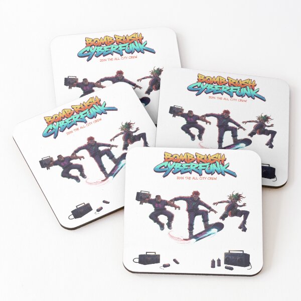 Item preview, Bomb Rush Cyberfunk Aesthetic Graffiti Street Art designed and sold by Pixel & Beyond.