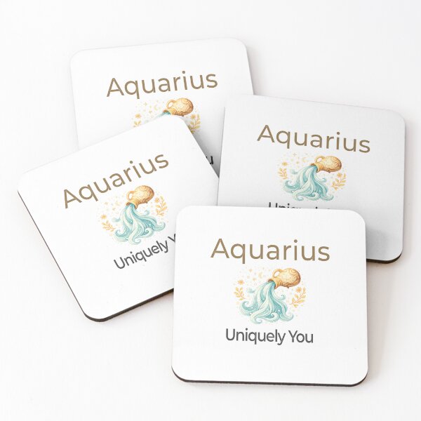 Item preview, Aquarius Zodiac Affirmation Design – Uniquely You | Authenticity & Vision designed and sold by Safe Soul DeLife.