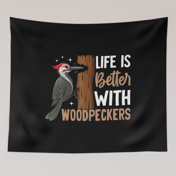 Item preview, Life Is Better With Woodpecker Birdwatching Bird Lover designed and sold by markettathorn.