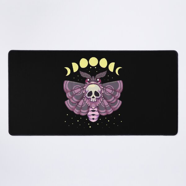 Item preview, Pastel Goth Creepy Moth Moon Phases designed and sold by fanzymukump.