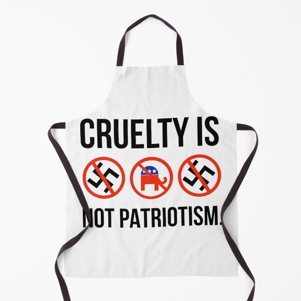 Item preview, Cruelty is not patriotism.  designed and sold by Rachel the Artist .