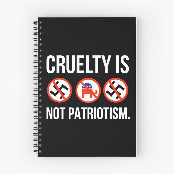 Item preview, Cruelty is not patriotism.  designed and sold by Rachel the Artist .