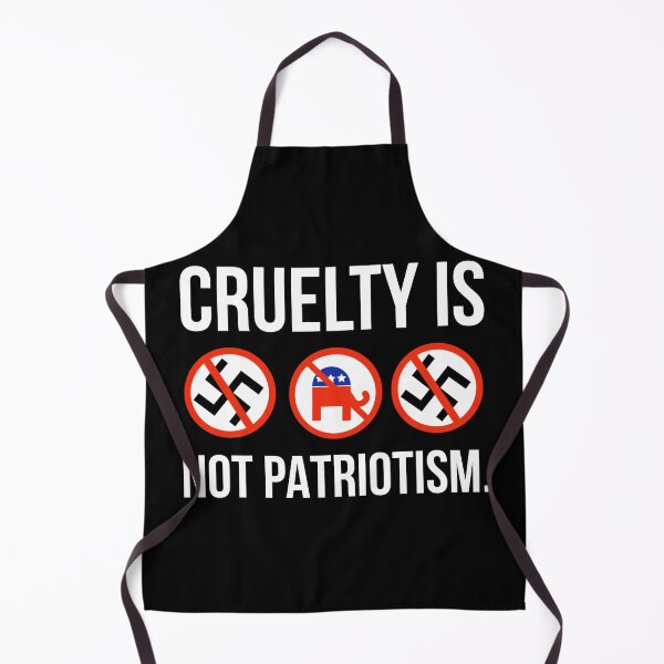Item preview, Cruelty is not patriotism.  designed and sold by Rachel the Artist .