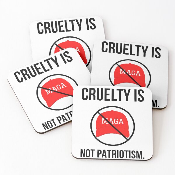 Item preview, Cruelty is not patriotism  designed and sold by Rachel the Artist .