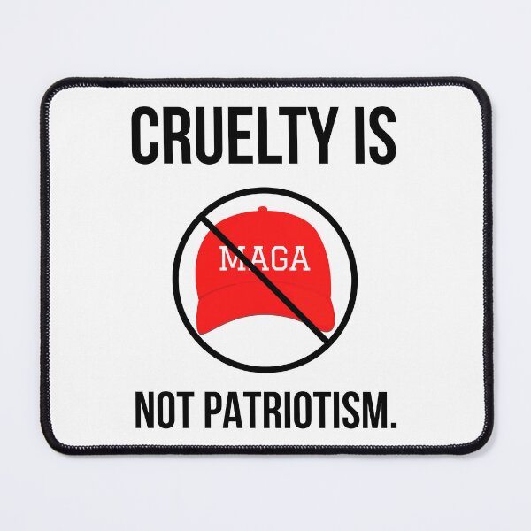 Item preview, Cruelty is not patriotism  designed and sold by Rachel the Artist .