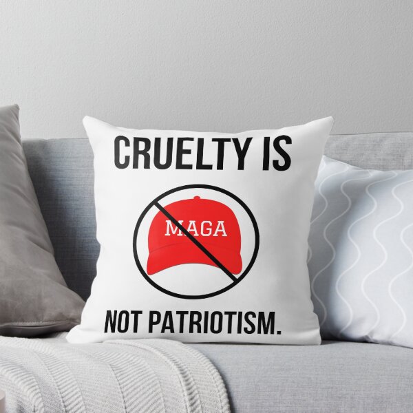 Item preview, Cruelty is not patriotism  designed and sold by Rachel the Artist .