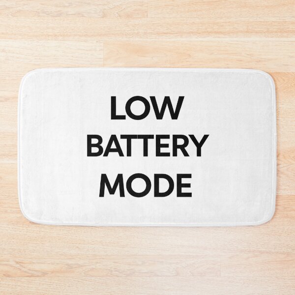 Item preview, low battery mode designed and sold by Spirit of Siam.