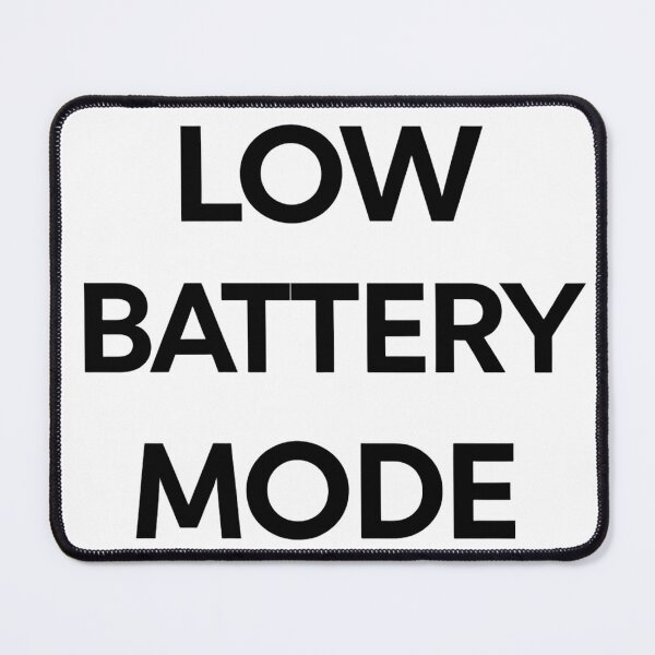 Item preview, low battery mode designed and sold by Arty Art.