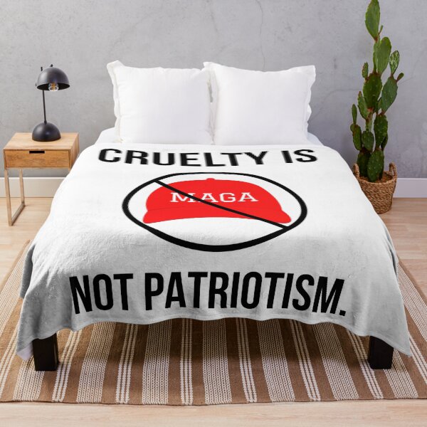 Item preview, Cruelty is not patriotism  designed and sold by Rachel the Artist .