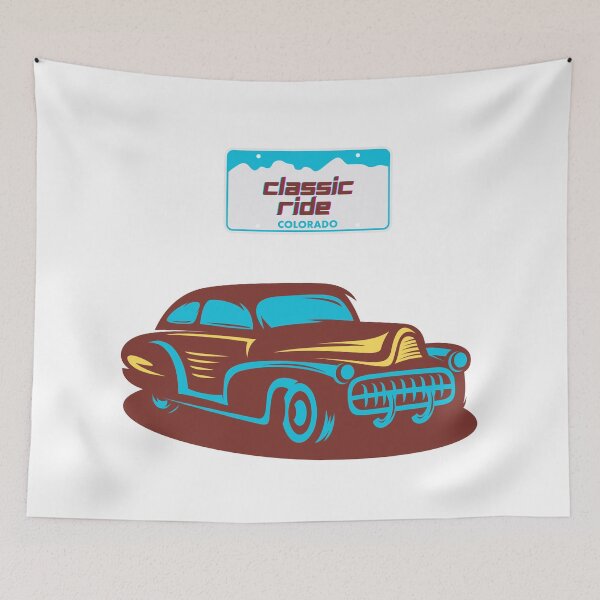 Item preview, Classic Vintage Car Artwork designed and sold by Kari2023.