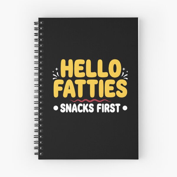Item preview, Camiseta divertida para amantes de la comida: ¡Hola Gorditos! Snacks | Camiseta con humor y positividad corporal designed and sold by natzeroART.