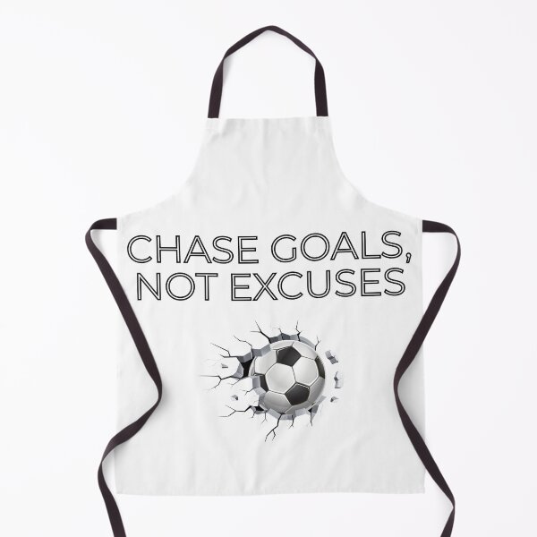 Item preview, Chase Goals Not Excuses | Motivational Quotes | Soccer designed and sold by Charming-Sip.