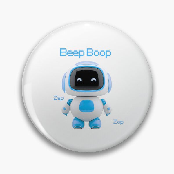 Item preview, Cute Little Robot Character Illustration designed and sold by Kari2023.